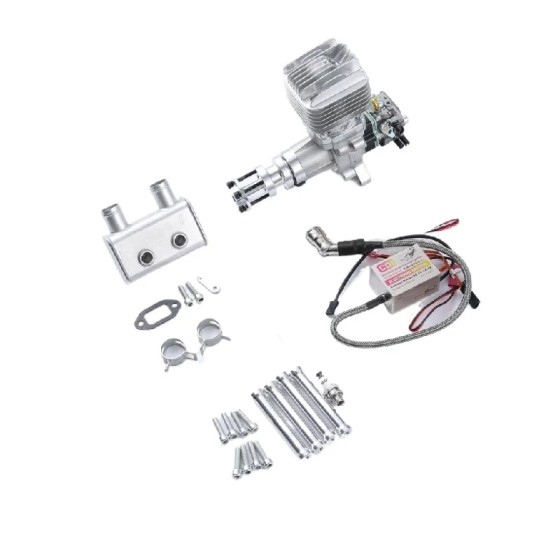 Rcgf Stinger 35cc Re Gasoline Engine 2 Cycle Piston Value Type Support 1908 2010 Prop for Rc Uav Airplane Fixed-wing
